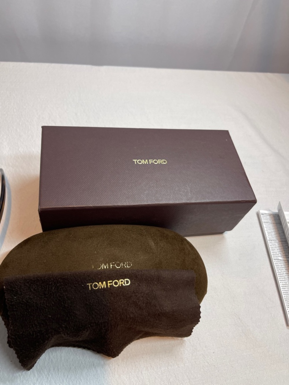 Tom Ford 58-18-135 Augusts Tortoiseshell Frame Sunglasses with Green Lenses - Picture 11 of 11